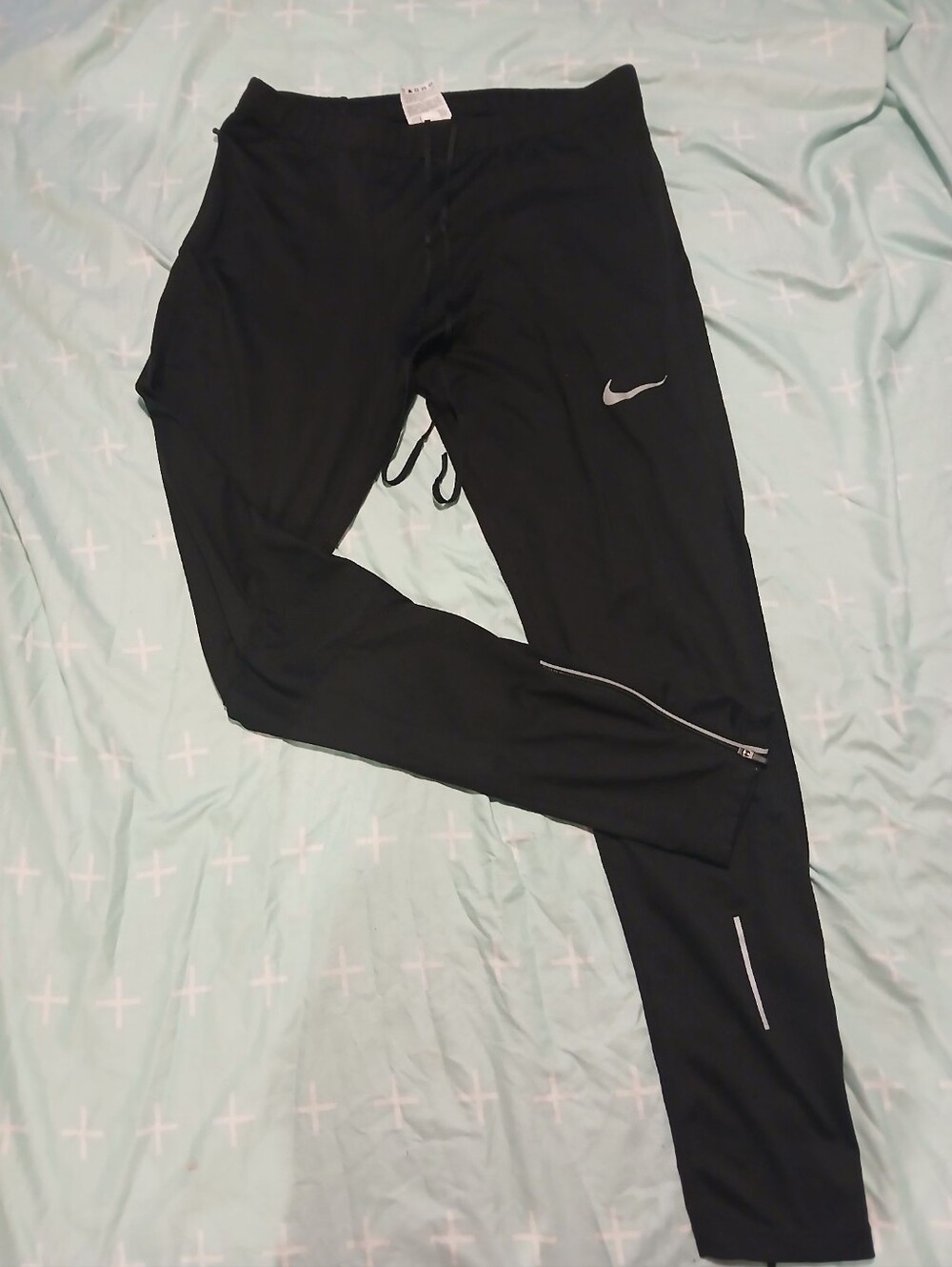 Nike Black Performance Running Tights Heavyweight